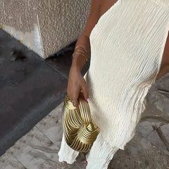 Briarlee Pleated Two-Piece Set