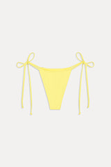 Tia Skimpy String Bikini Bottom - Yellow Iris