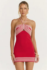 Newport After Five Halter Mini Dress