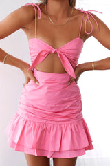No More Tears Dress Pink