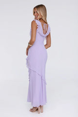Star Effect Maxi Dress Lavender