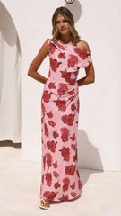 Gigi Maxi Dress - Dahlia Rouge
