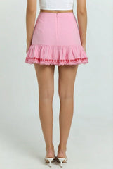 Cotton Candy Stand Mini Skirt