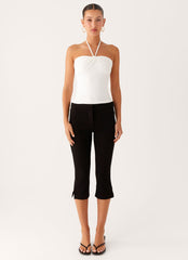 Good Thing Halter Top - White