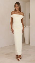 Lolita Maxi Dress - Butter