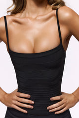 The Body Black Bandage Top